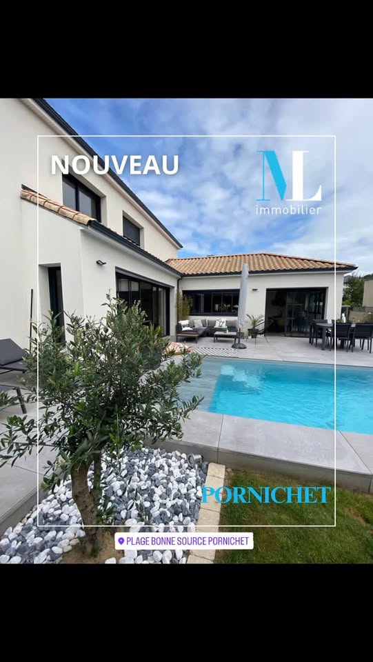 A Pornichet,  très belle maison récente à 5 mn à pied de la plage de Bonne sourc...